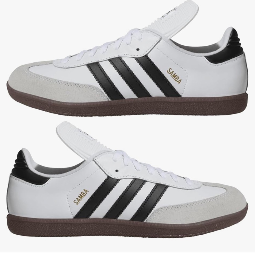 Adidas Samba White Black Sneakers men’s - 11.5